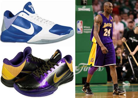 kobe bryant old shoes.